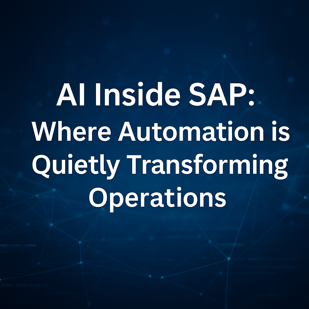 AI inside SAP